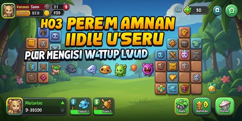 Tampilan gameplay H03 yang menarik dan penuh warna.