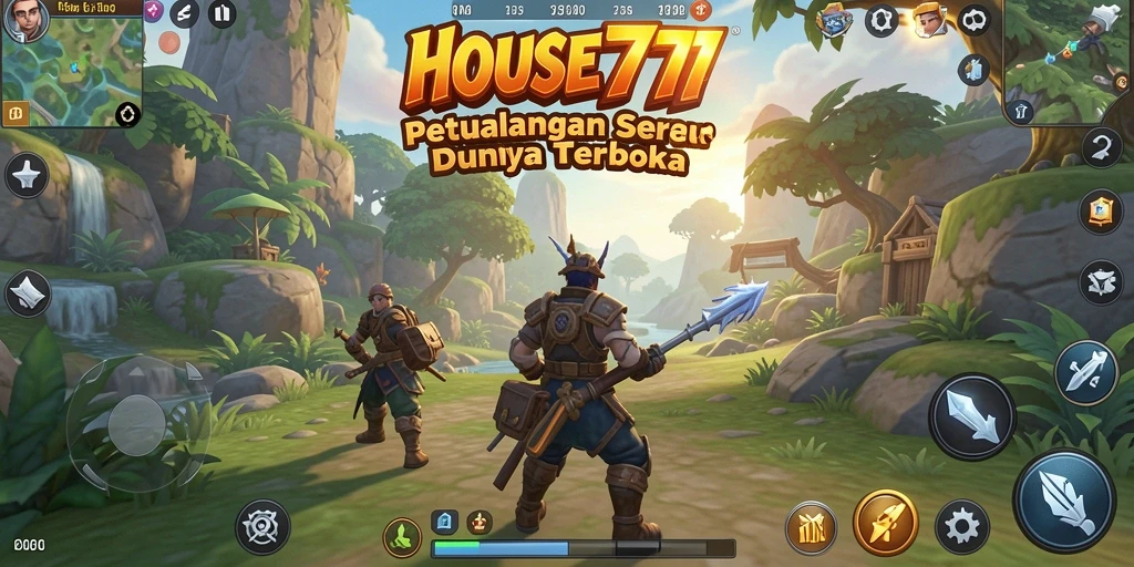 Screenshot menunjukkan gameplay menarik di dunia terbuka.